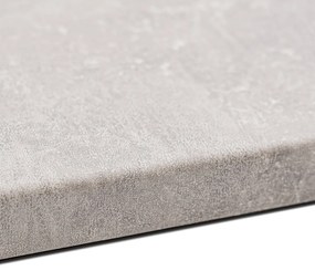 Dulap de bucătărie de colț Yorki 370 cu corp alb, față antracit satinat, dulap cu rafturi și frigider congelator inferior