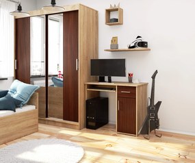 Masă PC Padma (Stejar sonoma + wenge). 1069706