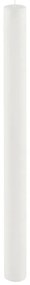 Lumânare lungă Ego Dekor Cylinder Pure, timp de ardere 53 h, alb