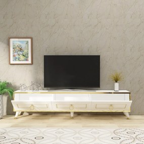Masă TV Sona White