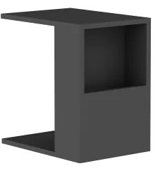 Măsuță laterală KAREN 50x40 cm antracit