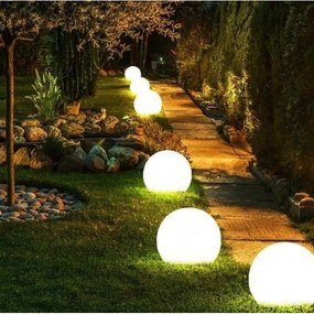 Corp de iluminat decorativ de exterior GARDEN BALL 1xE27/40W/230V IP65 d. 38 cm