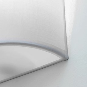 Aplica de perete design modern Ufo alba