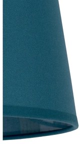 Duolla - Abajur lampă de birou CLASSIC M E27, Ø 24 cm, turcoaz