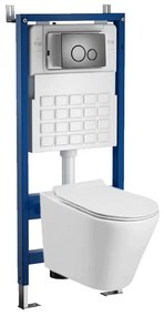 Set rezervor WC montat pe perete Roya Ride 81GRE