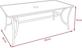 Set mobilier de grădină 6 piese Avenberg IBIZA