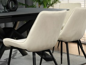 Scaun Aron (crem + negru). 1110860