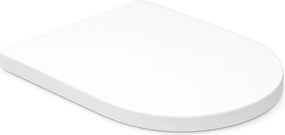 Capac vas wc cu soft close, alb, Cersanit Moduo Slim