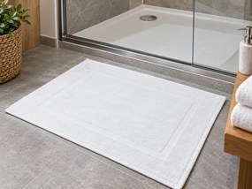 Covoras de baie pentru Hoteluri Culoare Alb, Deluxe 50 x 70 cm