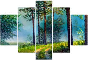 Tablou - Pictură în ulei de peisaj (150x105 cm)