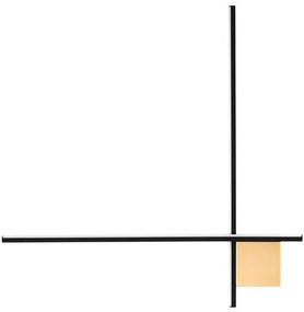 Aplica de perete cu lumina ambientala LED Cross 80cm