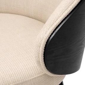 Scaun de bar design elegant LUX Camerota, Scalea sand