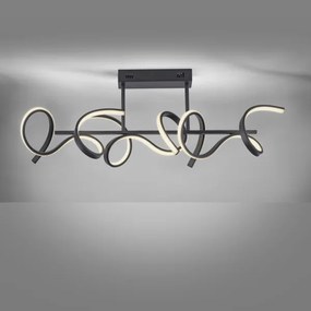 Leuchten Direkt 19032-18 - LED Lustră dimmabilă pe tijă CURLS 3xLED/25,8W/230V