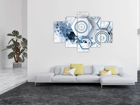 Tablou - Abstract geometric (150x105 cm)