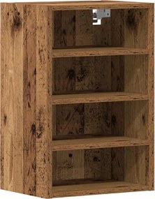 vidaXL Dulap suspendat “Riga”, lemn vechi, 40x29,5x60 cm