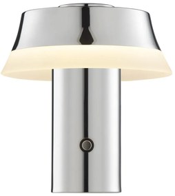 Brilliant - Lampă de masă LED tactilă, dimabilă și reîncărcabilă KINICH LED/2,5W/5V 2700K crom lucios