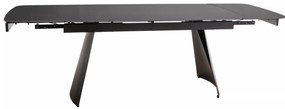 Masa extensibila Bacardi neagra L160-240xl90 cm