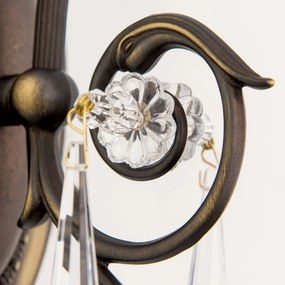 Aplica de perete design clasic LA BOHEME, patina veche