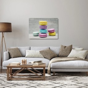 Tablou pe sticlă cu macarooni (70x50 cm)
