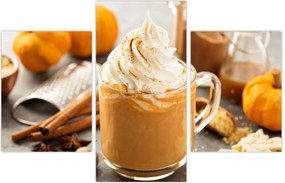 Tablou - Cafea cu lapte de dovleac (90x60 cm)