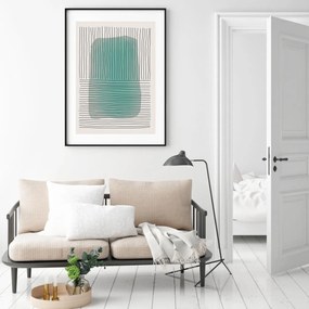 Poster - Abstracție pictată (A4)