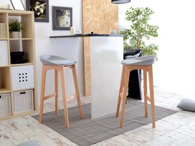 Scaun Rita (gri + fag). 1110741