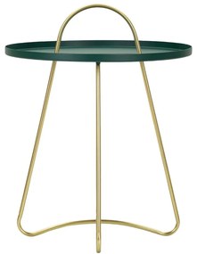 Măsuță auxiliară rotundă din metal ø 45 cm Grent – Mauro Ferretti