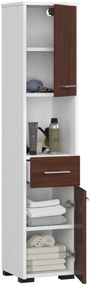 Dulap de baie Farid TYP3 (Alb + wenge). 1069752