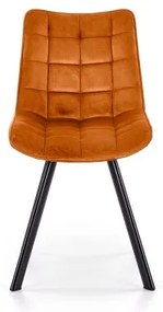 Scaun de masă COMORO, 1 buc., maro scorțișoară