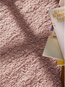 Covor tip traversă roz prăfuit țesut manual din material bouclé 80x200 cm Notting Hill Portobello – Ted Baker