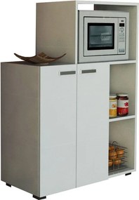 Dulap bucatarie PARS, alb, PAL melaminat, 90x42x124 cm