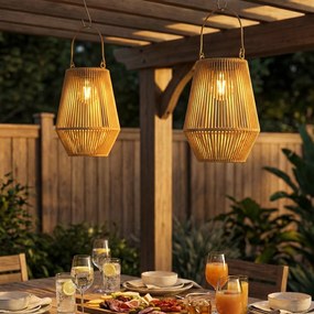 Outsunny efect împletit din ratan | Aosom Romania