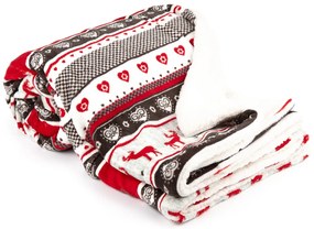 Pătură imitație de blăniță 4Home Winter design, 150 x 200 cm