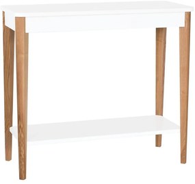 Consolă Ragaba Ashme, lățime 85 cm, alb
