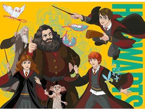 PUZZLE HARRY POTTER SI ALTI VRAJITORI, 100 PIESE - RAVENSBURGER (RVSPC13364)