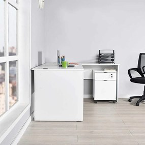 Birou Adore Rio Office, Interschimbabil, Masa de colt, 160 x 75 x 144 cm