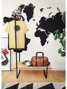 Set bancă și cuier cu construcție din oțel Woodman Ben