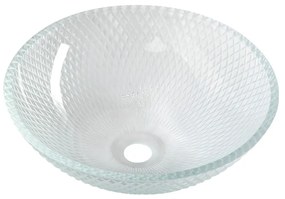 Chiuvetă rotundă din sticlă ø 42 cm Puketa – Sapho