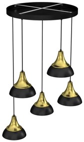 Lustră pe cablu NERGIS 5xE27/60W/230V