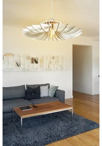 SET 2x lustră pe cablu 1xE27/60W/230V alb d. 52 cm