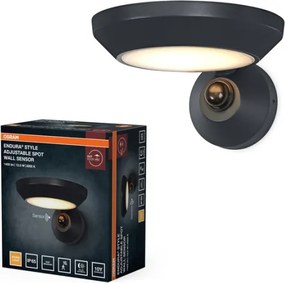 Osram - Lampă de perete LED pentru exterior cu senzor ENDURA STYLE LED/12W/230V IP65
