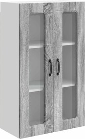 vidaXL Dulap de bucătărie Kalmar Gri Sonoma 60 x 31 x 100 cm