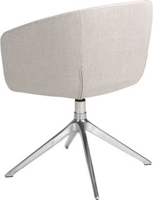 Scaun pivotant design modern Gris claro