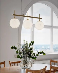 ByRydens 4202540-5000 - Lustră suspendată pe cablu BELLAGIO 3xE27/8W/230V