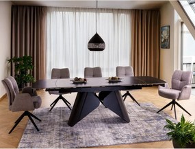 Masa extensibila Armando neagra L160-240xl90 cm
