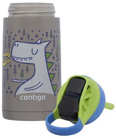 Sticlă termică pentru copii Contigo Easy Clean 380 ml Matcha Dragon