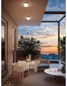 Plafonieră LED de exterior Redo 90496 URANIA LED/10W/230V 3000K IP65 maro