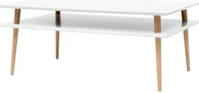 Măsuță de cafea Ragaba KORO, alb