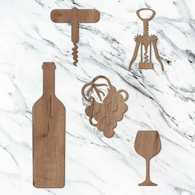 DUBLEZ | Decorațiune din lemn - Vin