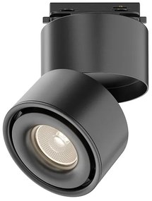 Spot LED dimabil, accesoriu pentru sinele monofazate Unity, Yin negru 3000K